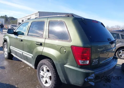 2007 Jeep Grand Cherokee Laredo из США, поврежденный, VIN 1J8GR48KX7C534254